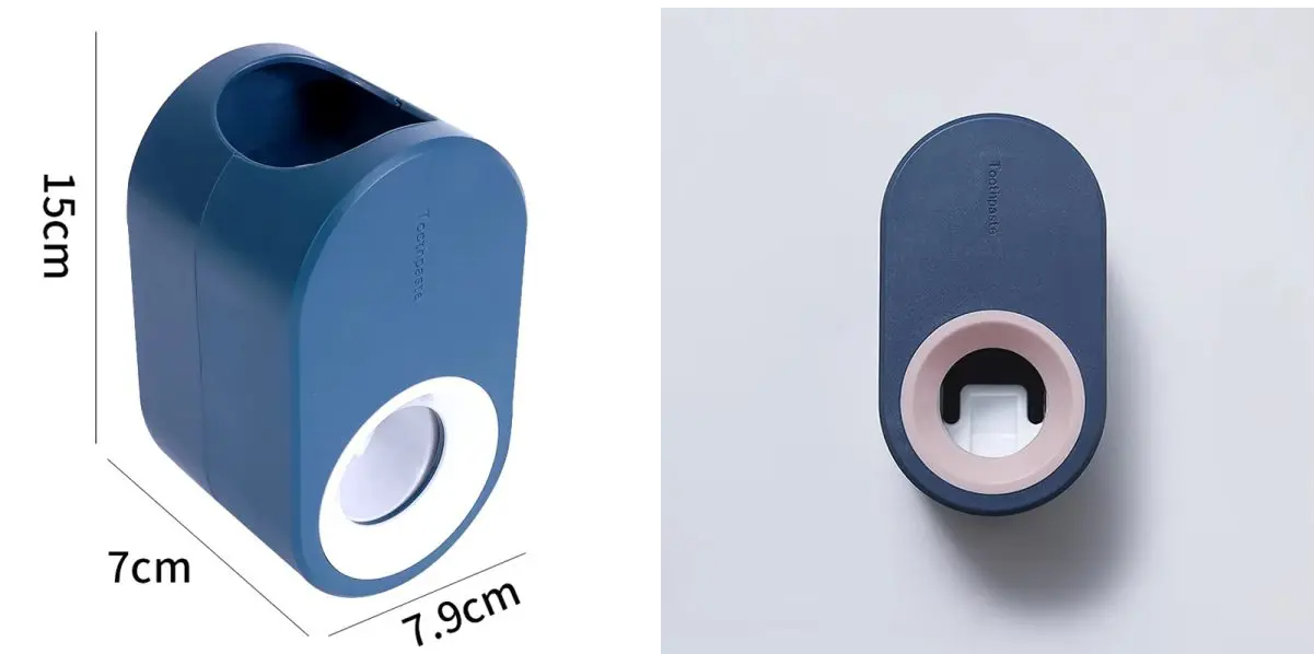 Automatic Toothpaste Dispenser Wall Mount Toothpaste Squeezer(1 pc)